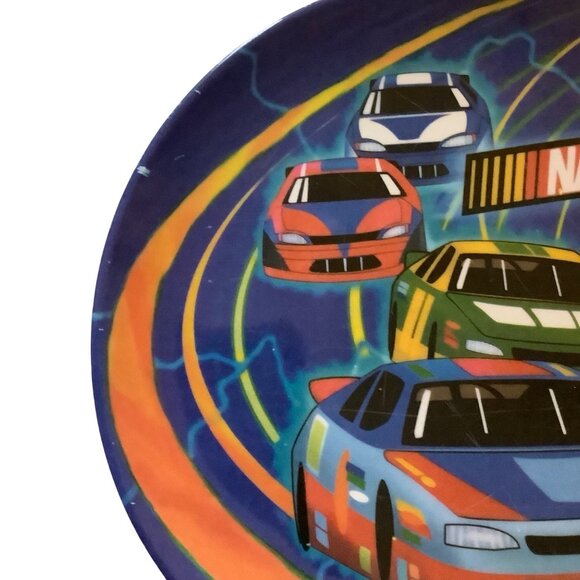 Vtg 2002 NASCAR Racing Cars Collectible Kid Plate Gibson Stock Car 8” - Picture 5 of 7